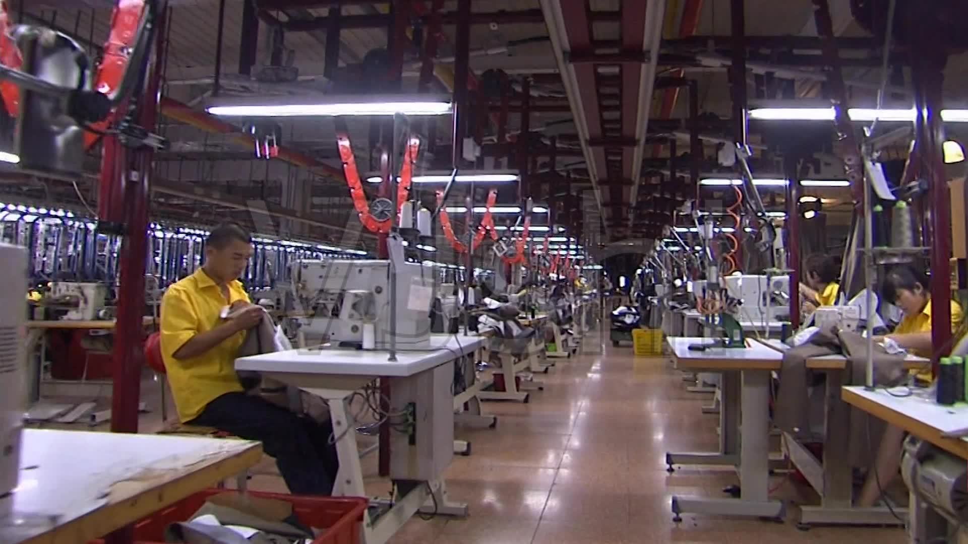 服裝生產(chǎn)車間實(shí)拍視頻_1920X1080_高清視頻素材下載(編號:166808)_實(shí)拍視頻